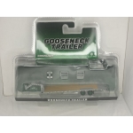 Greenlight 1:64 Gooseneck Trailer primery grey GREEN MACHINE